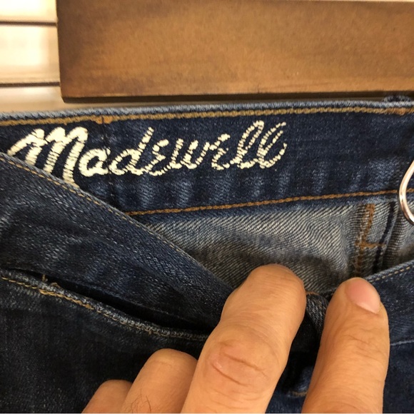 Madewell Skinny Skinny Dark wash Jeans Size 29 by 32 - Picture 8 of 11